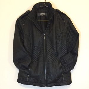 Ladies Kenneth Cole Reaction quilted Moto style jacket
